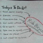 Today's to do list